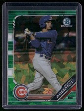 2019 Bowman Draft Sapphire Edition #BDC-124 Aramis Ademan Green Sapphire #/50