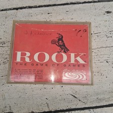 Vintage Parker Brothers Rook Card Game 1963 Edition Complete