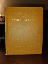 Figure Drawing And Portraiture: In Lead Pencil... - Borough Johnson 1931 1st Ed.