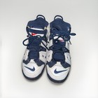 Nike Air More Uptempo GS 'Olympic' 2024 White/Navy Mid Top Leather 7Y — photo 2