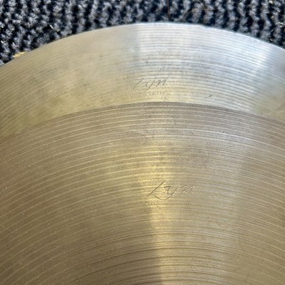 Zyn Vintage 14'' Hi Hat Becken 60er Jahre Made in England 