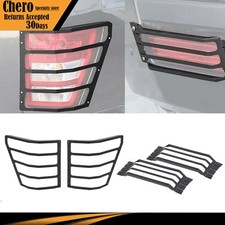 Black Tail Lightfog Light Lamp Cover Guard Trim For Jeep Grand Cherokee 2007-10 Black Tail Lightfog Light Lamp Cover Guard Trim For Jeep Grand Cherokee 2007-10