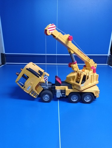 Bruder TC4500 Kranwagen Gebraucht Top Zustand gelb - Bild 1 von 2