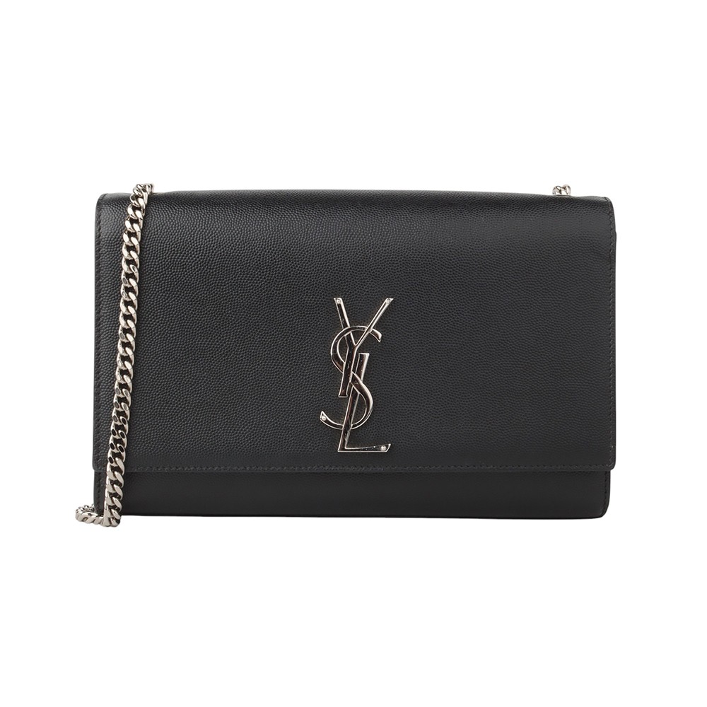 Borsa Saint Laurent Monogram argento Kate Satchel 364021 34286Y 124604831