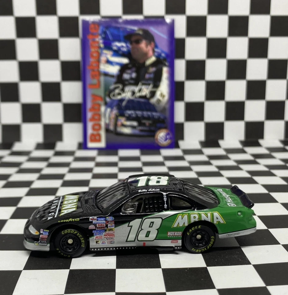 *LOOSE* NASCAR Action 1999 Bobby Labonte MBNA America Pontiac Grand Prix 1/64 - Image 2 of 4