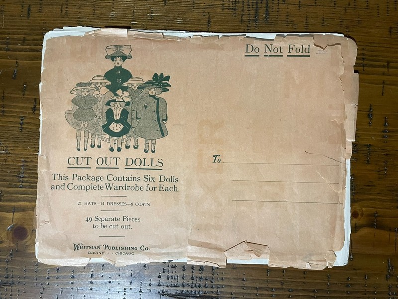 Early Whitman Paper Doll Envelope Set - The Dolls That You Love - Complete Uncut