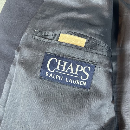 Chaqueta Blazer De Colección Chaps Ralph Lauren Botón Dorado Azul Marino 100% Lana Ver Foto Para Talla - Imagen 4 de 11