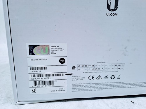Ubiquiti UniFi WiFi 6 Long-Range Access Point, PoE, U6-LR-US - Bild 3 von 4