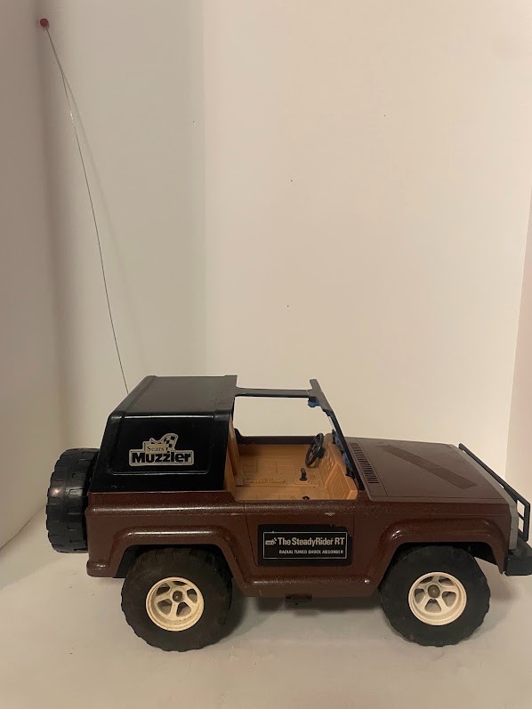 1981 Sears Muzzler Jeep (No Remote/Battery Cover) Body Great Condition Pre-owned