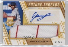 2019 Panini Elite Extra Edition Gold 41/49 Luis Garcia #FTS-LG Auto 1u6