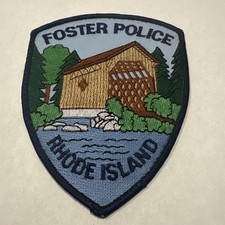 Foster Rhode Island Police Patch