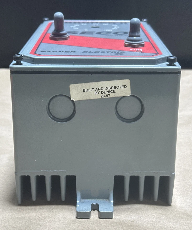 华纳电气山高直流驱动器 BRONCO II 型号 160 115/230VAC 0-90/180V 🇺🇸 — 第 3/4 张图片