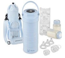 Breast Milk Cooler Travel Bag 24 Hour Cooling Ice Pack Portable TSA Compliant