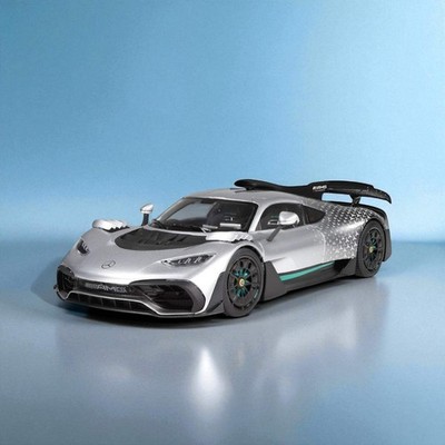 Mercedes-AMG ONE ''race''   1:18 Model Car with Removable Engine Covers   NZG