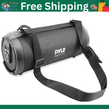 Pyle Wireless  Portable Bluetooth BoomBox Speaker System W/FM Radio PBMSPG2BK