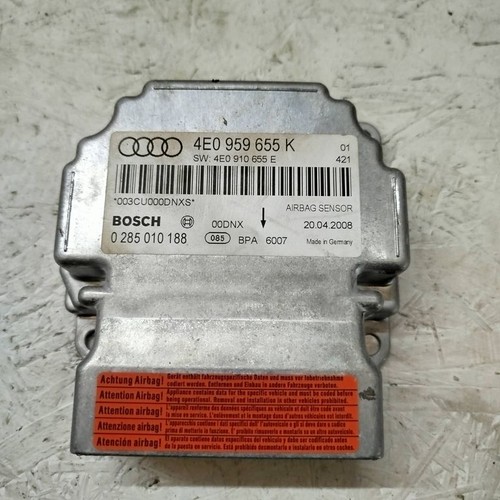 Audi A8 S8 D3 4E 2008 Airbagsteuergerät 4E0959655K PTM61