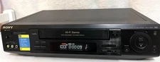 Sony Model SLV-778HF VHS VCR Recorder 4 Head HiFi Stereo No Remote Tested