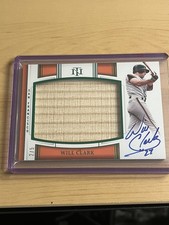 2025 National Treasures Will Clark Relic Signature LJ-WCL /5