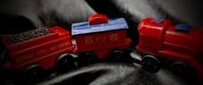 Kansas City Southern 3pcs Magnetic Toy Train