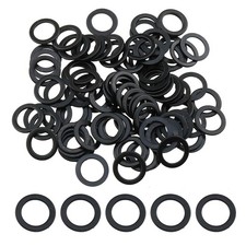 100PCS Skateboard Speed Washer Truck Axle Washer Ring 8x11x12MM Black Skatebo...