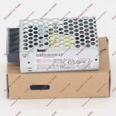1Pc New Meanwell RS-25-5 5V 5A Power Supply *nl