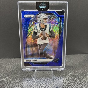 2024 Panini Prizm - Bryce Young #37 Blue Shimmer Prizm /25