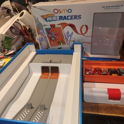Osmo Hot Wheels Mind Racers Set 6 Cars, + IPAD Base Track, No Tokens