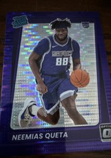 2021-22 Panini Donruss Optic - Rated Rookie Neemias Queta #156 Purple Pulsar...