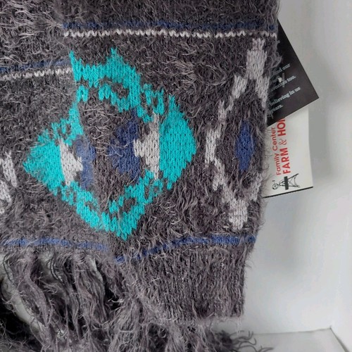 Maglione donna azteco con frange Powder River Outfitters by Panhandle nuovo con etichette taglia small - Foto 7 di 14