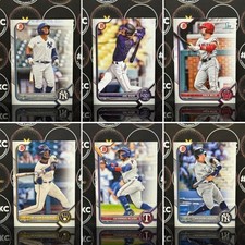 2022 Bowman Draft Prospects Including 1st - You Pick Singles - Complete Your Set