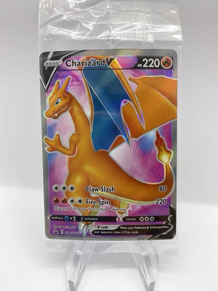 Charizard V Swsh050 Swsh: Sword & Shield Black Star Promo Card SEALED