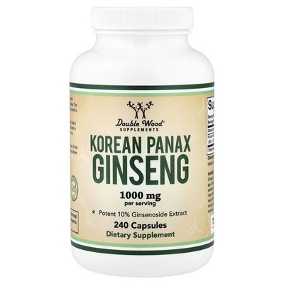 Korean Panax Ginseng, 240 Capsules (500 mg per Capsule)