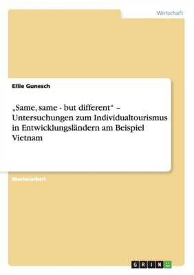 Gunesch - Same same - but different - Untersuchungen zum Individual - X555z