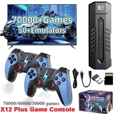 Retro Game Stick 256GB 70000+ Games Wireless Controller TV Handheld Console