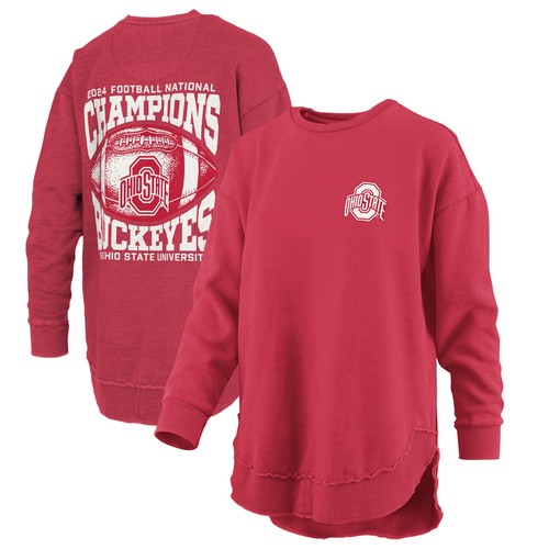 Women's Pressbox Scarlet Ohio State Buckeyes College Football Playoff 2024
