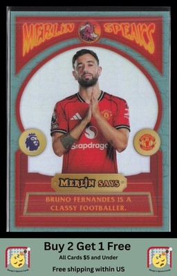 Bruno Fernandes 2026 Merlin Premier League #MS-13 Merlin Speaks