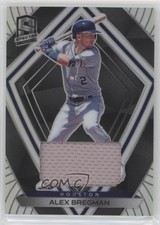 2020 Panini Chronicles Spectra Swatches Alex Bregman #10 0x1