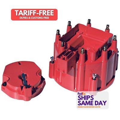 Proform 66947RC, Kit Red Plastic Cap & Rotor Kit - Red Performance Racing Parts