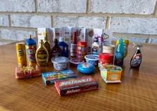 Zuru MINI BRANDS Lot of 22 Assorted Toy Food Miniatures