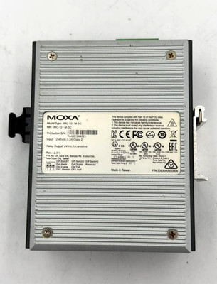 Moxa IMC-101-M-SC Industrial Media Converter | Made in Taiwan