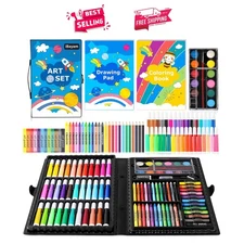 Perfect Gift: 149-Piece Kids Art Supplies – Foster Artistic Development Today!