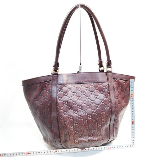 Gucci Hand Bag Brown Leather 3278758 - Picture 2 of 11