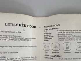 Little Red Hood HES Nintendo NES PAL Flat Cart Upside Down Label Variant AUS