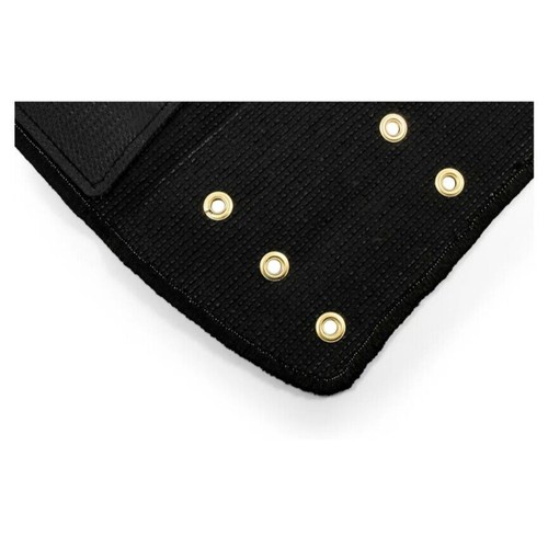 Camco RV Premium Step Rug, Radius Wrap Around Turf Material, 22" X 23", Black - Picture 6 of 6