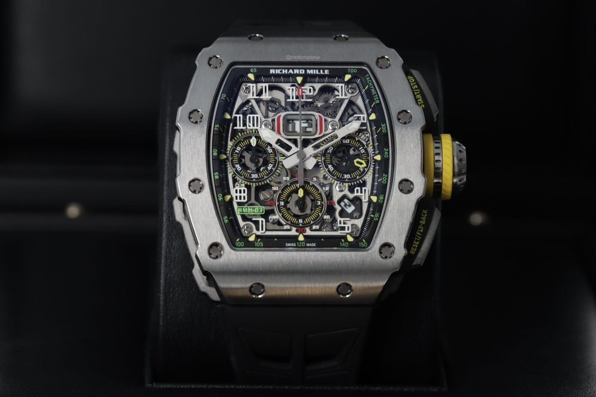 Richard Mille RM 11-03 Flyback Chronograph Titanium Skeleton
