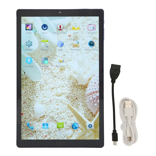 10.1in Tablet For Android11 2.4G 5G 6000mAh Type C Rechargeable 6GB RAM 128GB - Picture 2 of 12