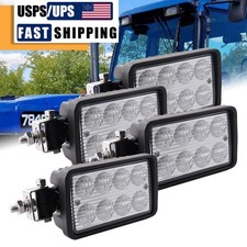 4x Led Work Light 81868590 For Ford New Holland Tractor 8210 8240 6810 Tw35 Tw55