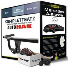Für MERCEDES A-Klasse Typ W176 Anhängerkupplung starr +eSatz 13pol 15- NEU Für MERCEDES A-Klasse Typ W176 Anhängerkupplung starr +eSatz 13pol 15- NEU