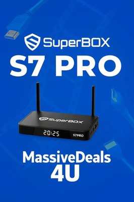 SuperBox S7 PRO 2026 - Ultimate Live Sports & Movies - No Subscription TV Box