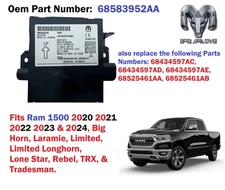 GENUINE NEW MOPAR CONTROL MODULE RECEIVER 2020 21 22 23 2024 RAM 1500 68583952AA
